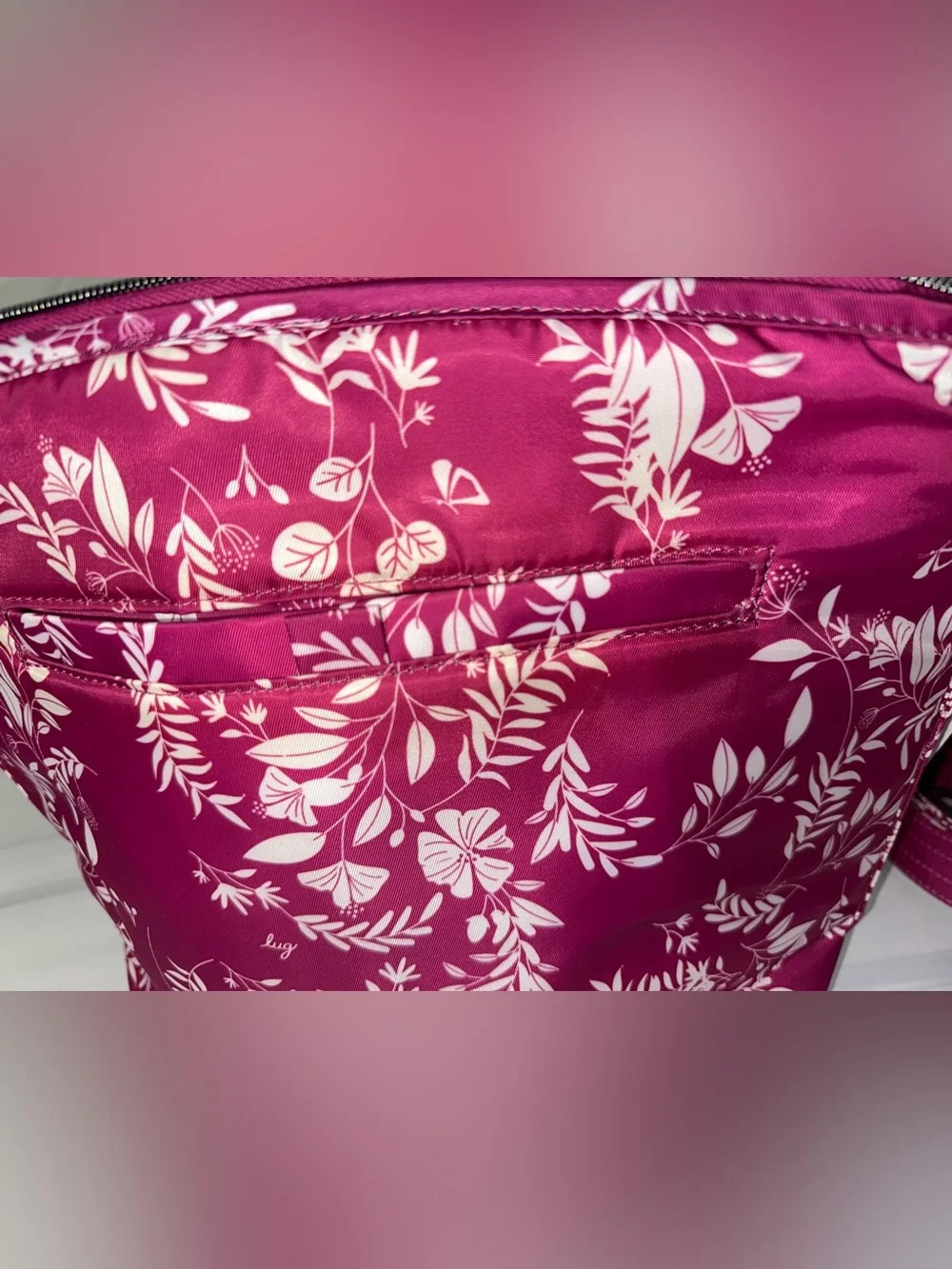 Lug Adagio Floral Flourish crossbody - New!